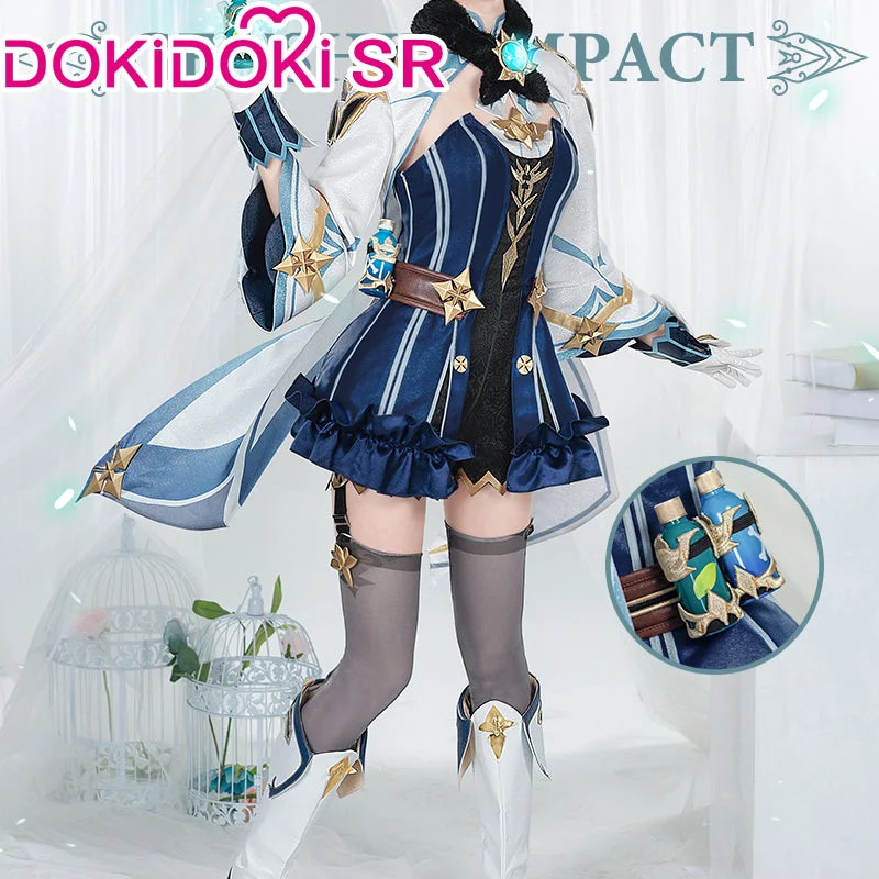 【Ready For Ship】DokiDoki-SR Game Genshin Impact Cosplay Sucrose  Costume/Shoes Women/