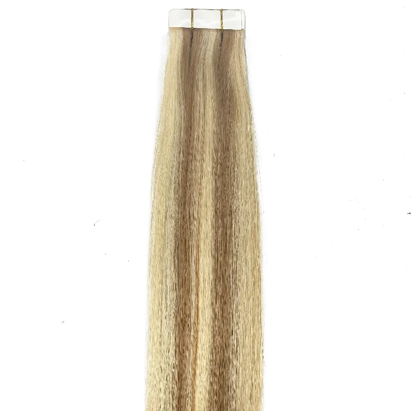 10A Straight Tape-In Human Hair Extension Color #8/613