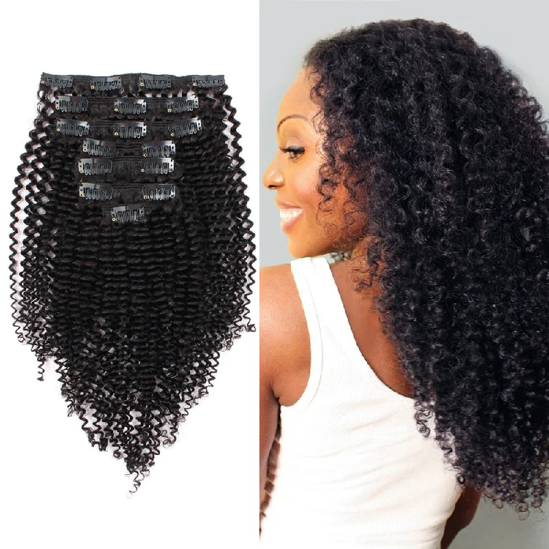 14 Inch Hair Extensions | Clip in Hair Extensions for Black Women