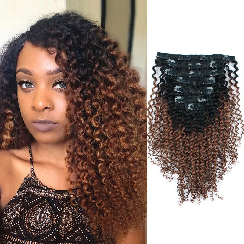 14 Inch / Kinky Curly / Ombre #N/30