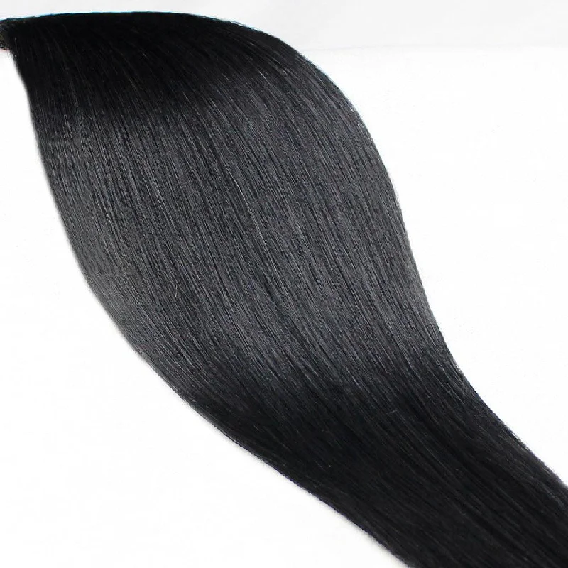 18 Inch 3mm Prebonded Keratin I-Tip - Straight 50g | 100% Remy Human Hair