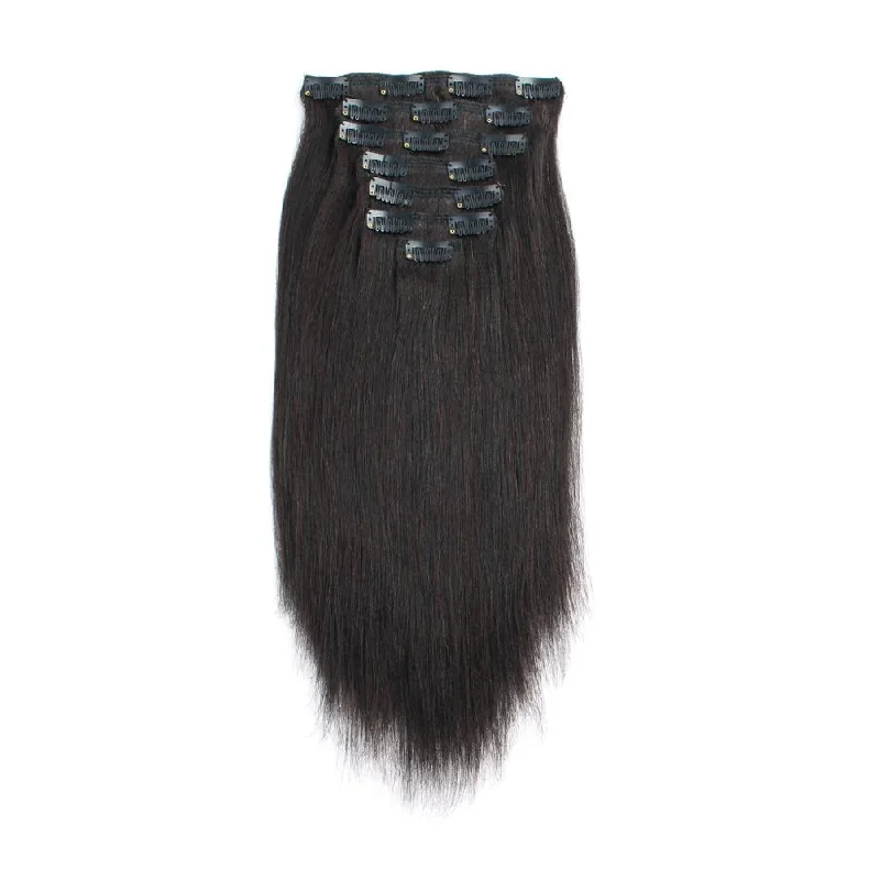 20Inch / Yaki Straight / Jet Black