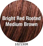 10/130R | Bright Red with Medium Brown Roots