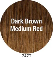 747T | Dark Brown Medium Red