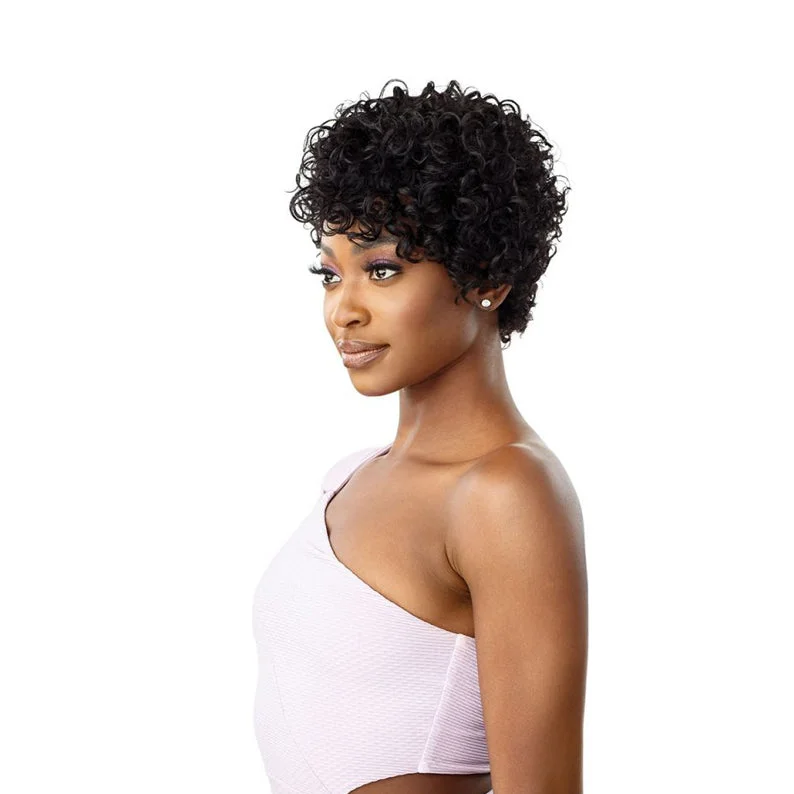 OUTRE 100% Human Hair Clipper Cut Wig SOFT CURLY CUT