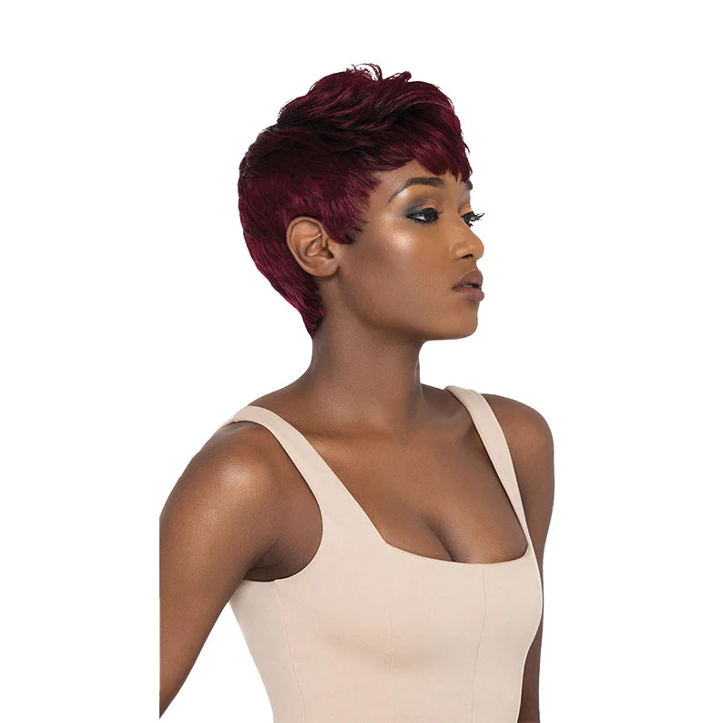 OUTRE Perimium Duby Wig Human Hair Full Cap Wig - PIXIE MOHAWK