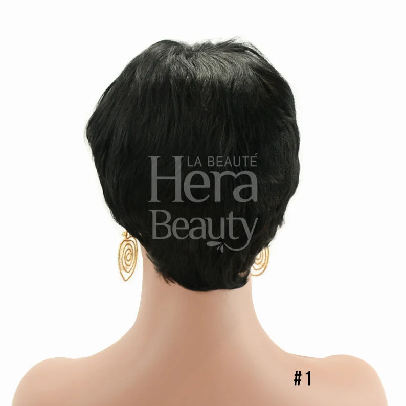 OUTRE Perimium Duby Wig Human Hair Full Cap Wig - PIXIE MOHAWK