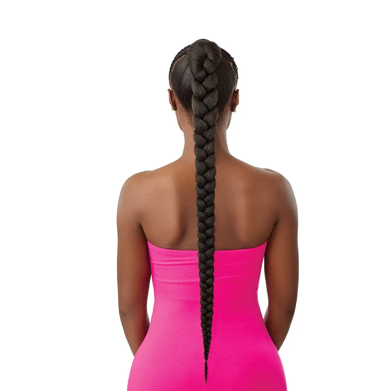 OUTRE Pretty Quick Wrap Pony NATURAL BRAIDED PONYTAIL 32