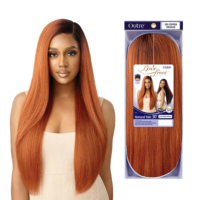 OUTRE Synthetic Hair HD Lace Front Wig - NATURAL YAKI 30""