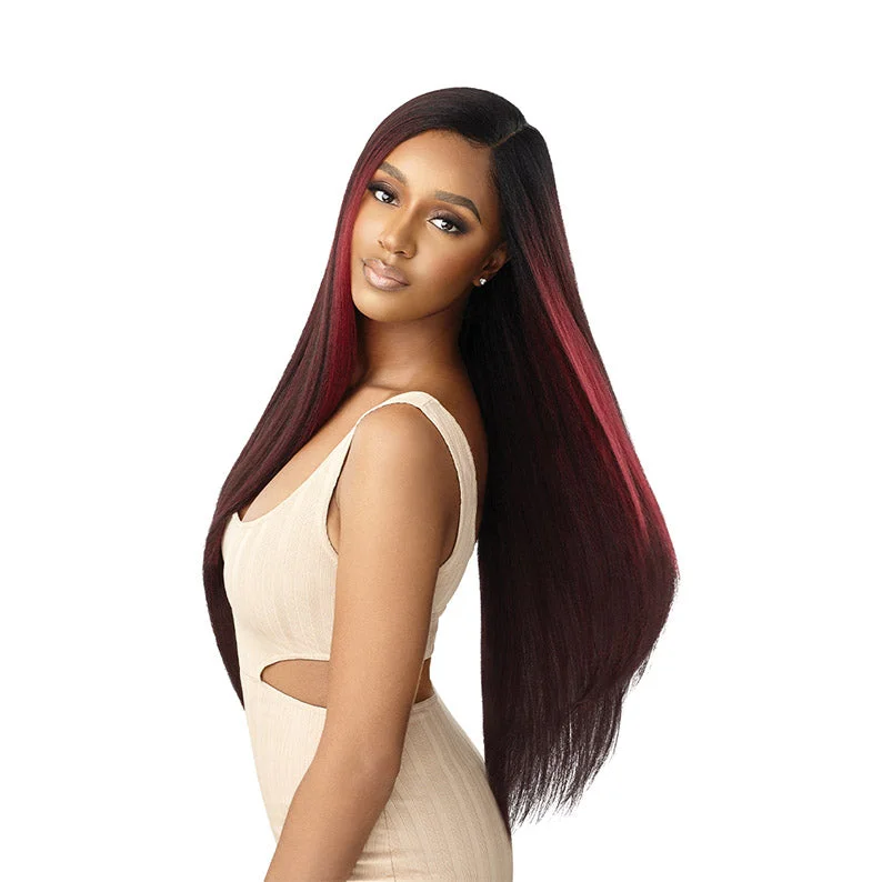 OUTRE Synthetic Hair HD Lace Front Wig - NATURAL YAKI 30""