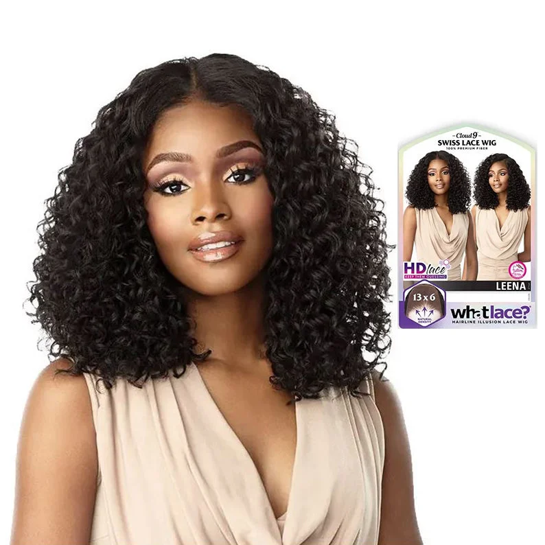 SENSATIONNEL Cloud 9 Synthetic 13X6 HD Lace Front Wig - LEENA