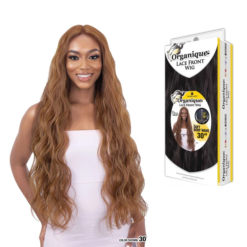 SHAKE N GO Organique Mastermix Synthetic Lace Front Wig - SOFT BODY WAVE 30""