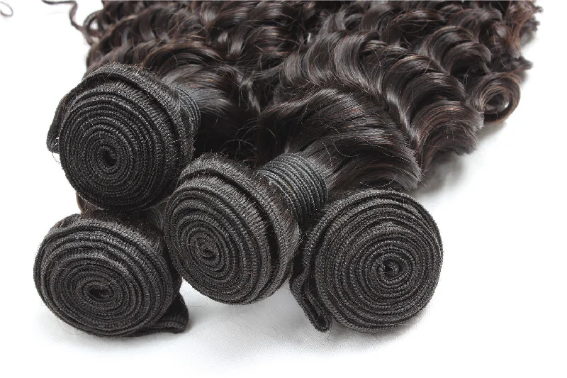 Virgin Brazilian Afro Remy Human Hair Extensions Unprocessed Natural Black Hair Weft Hair Weaving 100g/Bundle