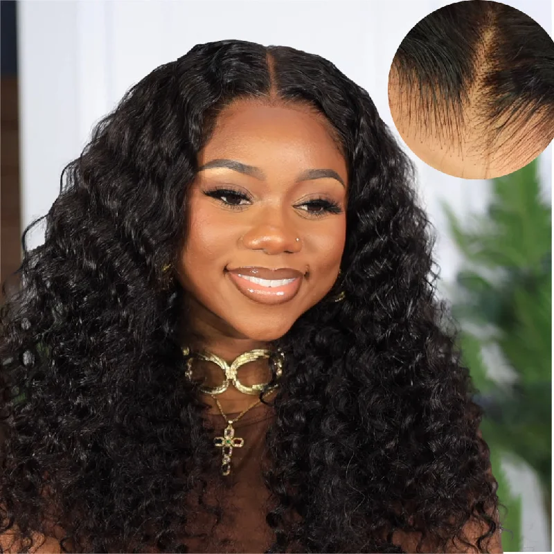 Glueless Wigs 4x4 Closure/13x4 Undetectable HD Lace Wig Wear and Go Wigs 180% Density