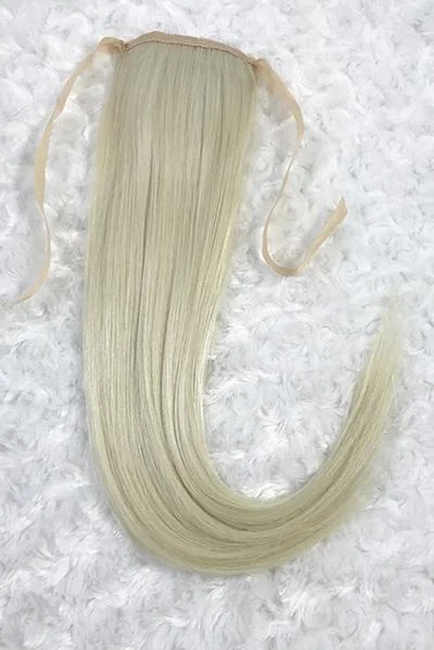 AIRess Clip & Tie Ponytail - Platinum Ice Blonde