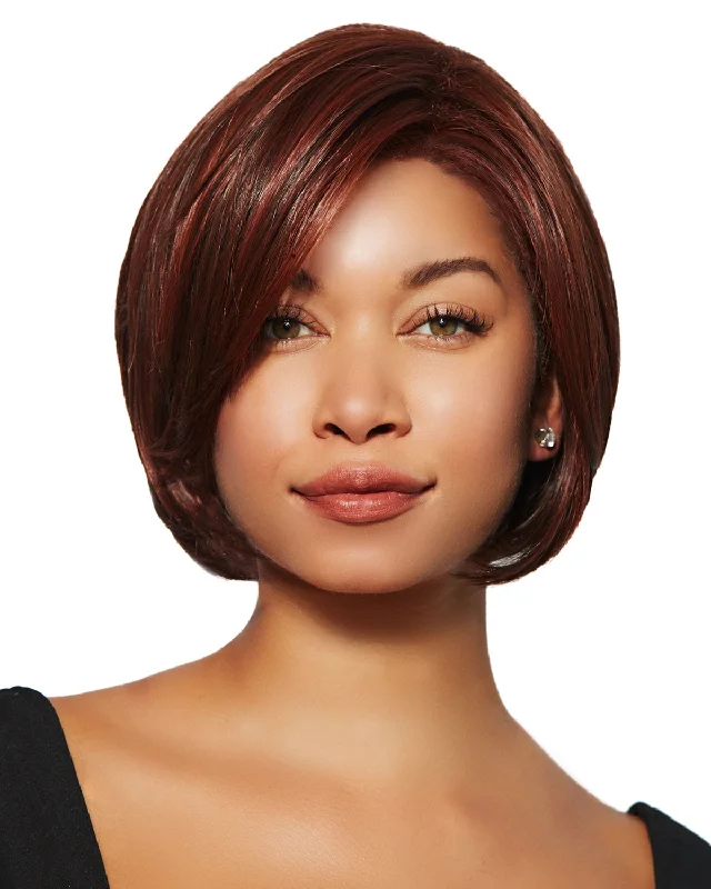 Angled Bob | Lace Front & Monofilament Part Synthetic Wig by TressAllure