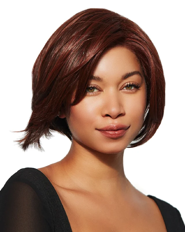 Angled Bob | Lace Front & Monofilament Part Synthetic Wig by TressAllure