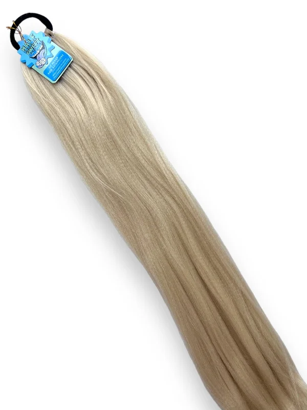 Ash Blonde - Natural Ponytail Extension