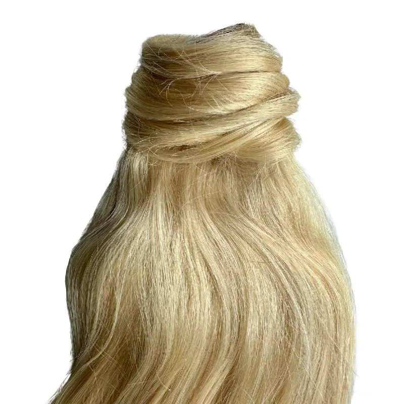 Bleach Blonde Ponytail