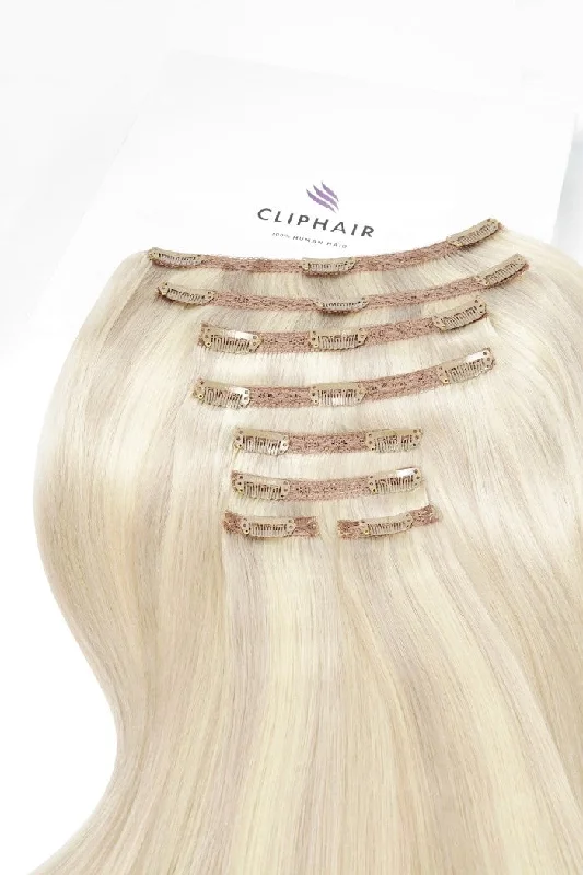 BlondeMe (#60/SS) Ultra-Volume Clip In Full Head Set (240-300G)