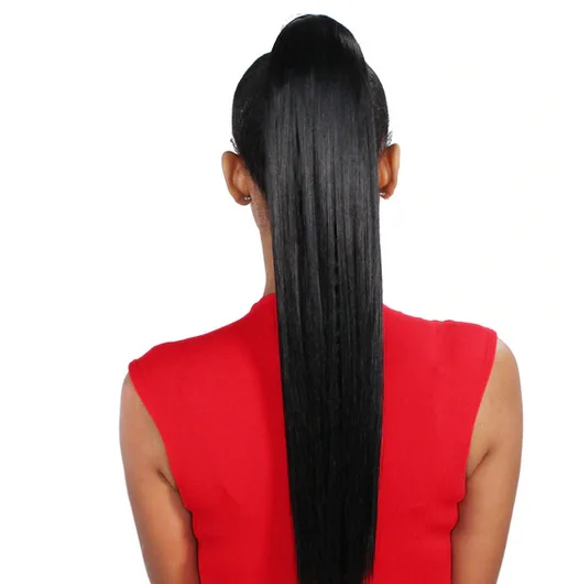 CASABLANCA WRAP PONYTAIL -SILKY STRAIGHT 18""