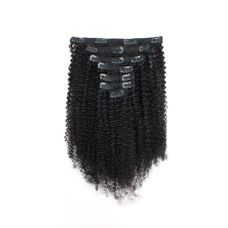 Clip in Hair Extension Afro Kinky Curly