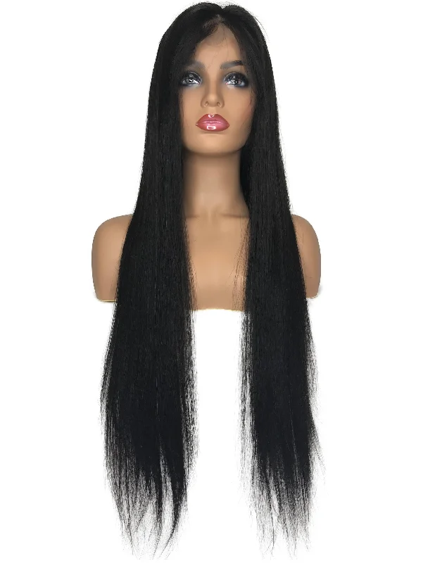 8A Malaysian Straight Lace Frontal Human Hair Wig