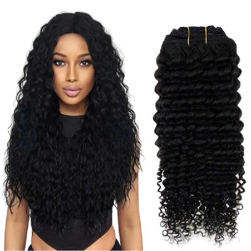 [Kinky Curly] Curly Clip in Hair for Black Hair #1