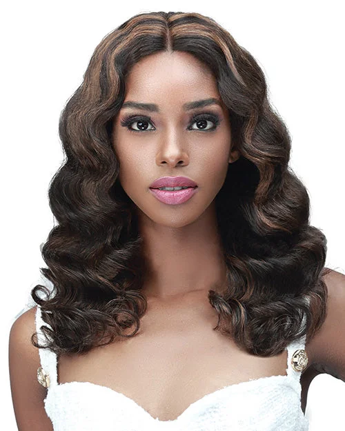 Curly Wave 18 | Lace Front Human Hair Wig by Bobbi Boss