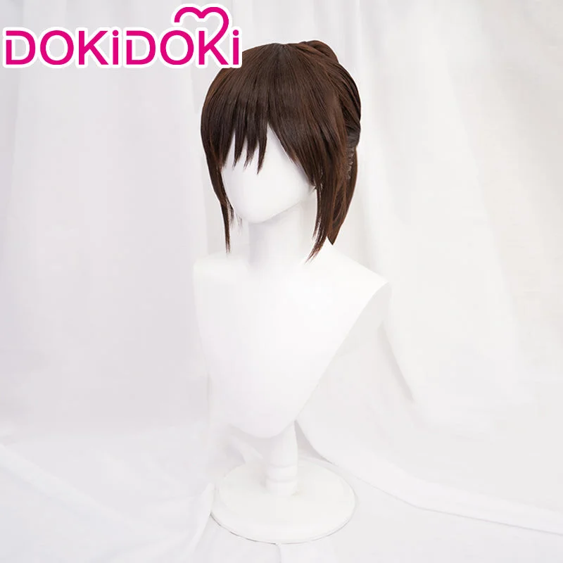 【Ready For Ship】DokiDoki Anime Cosplay Wig Brown Pony Tail