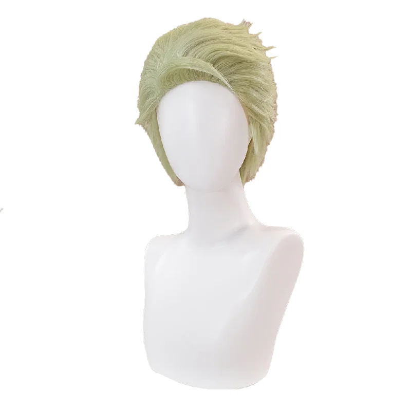 【Ready For Ship】Dokidoki Anime Cosplay Nanamii Kentoo Wig / Necktie/ Glasses Short Straight Hair