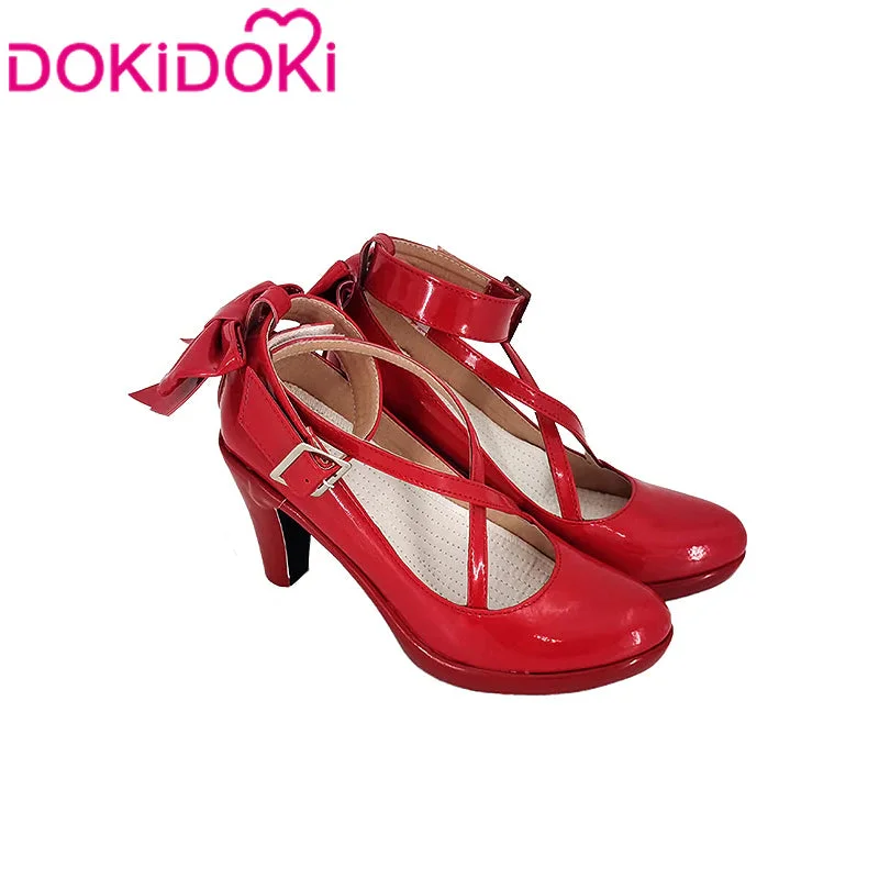 DokiDoki Anime Cosplay Shoes Red