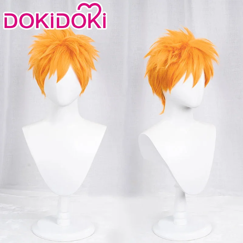 【Ready For Ship】DokiDoki Anime Cosplay Wig Short Orange