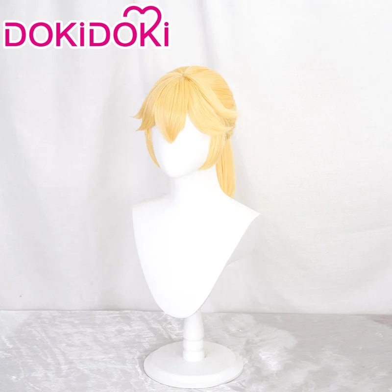 DokiDoki Cosplay Toadstool Cosplay Wig Long Straight Yellow Hair