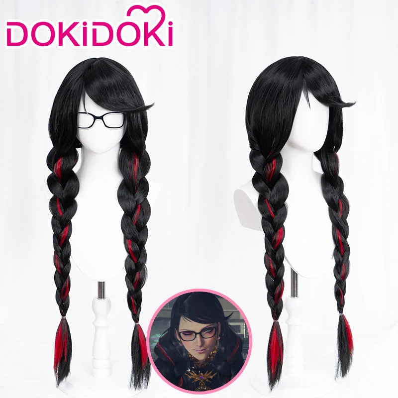 DokiDoki Game Bayonetta 3 Cosplay Bayonetta Cosplay Wig Cereza Long