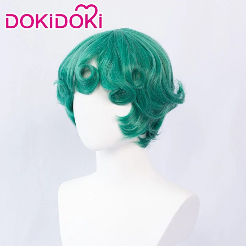 【Ready For Ship】DokiDoki Game Cosplay Cosplay Wig Short Curly Green