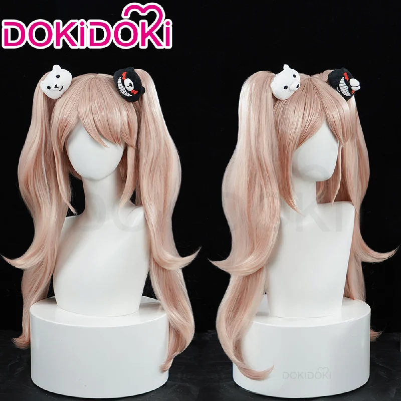 【Ready For Ship】DokiDoki Game Danganronpa Cosplay Enoshima Junko Wig Long Curly Pink Hair