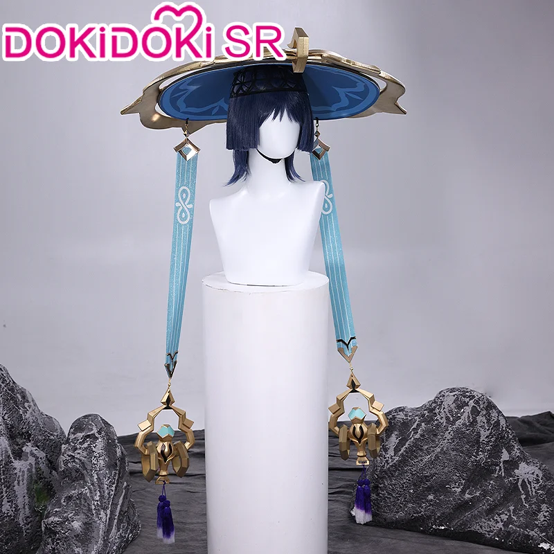 【Ready For Ship】DokiDoki-SR Game Genshin Impact Cosplay Wanderer Scaramouche Cosplay Hat