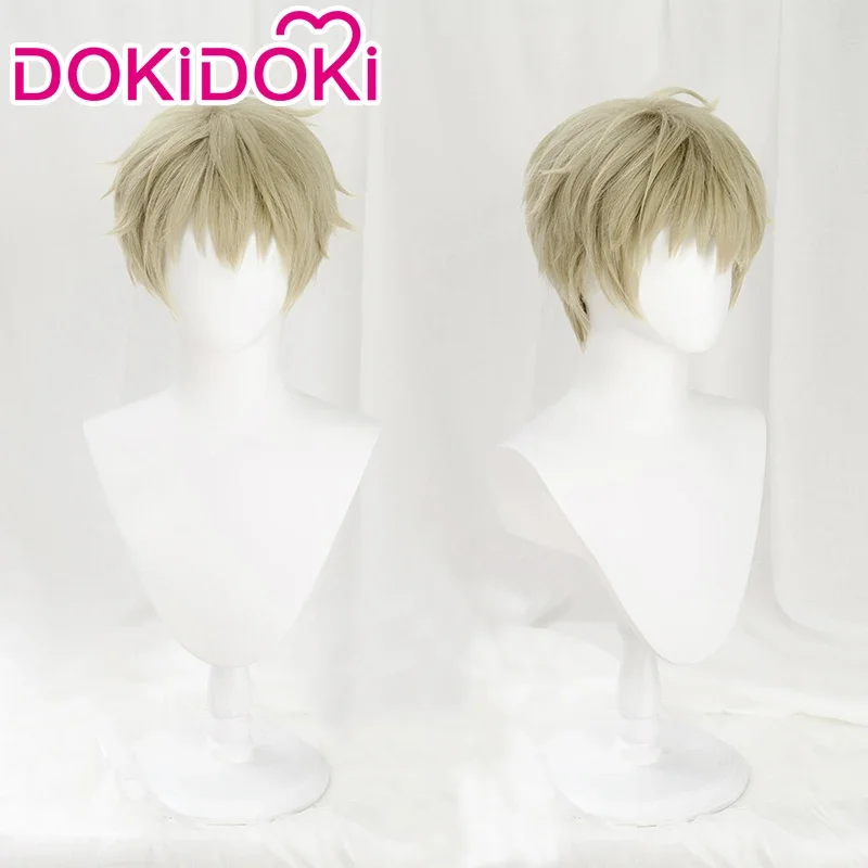 【Ready For Ship】DokiDoki Manga Anime Cosplay Wig Short Gold