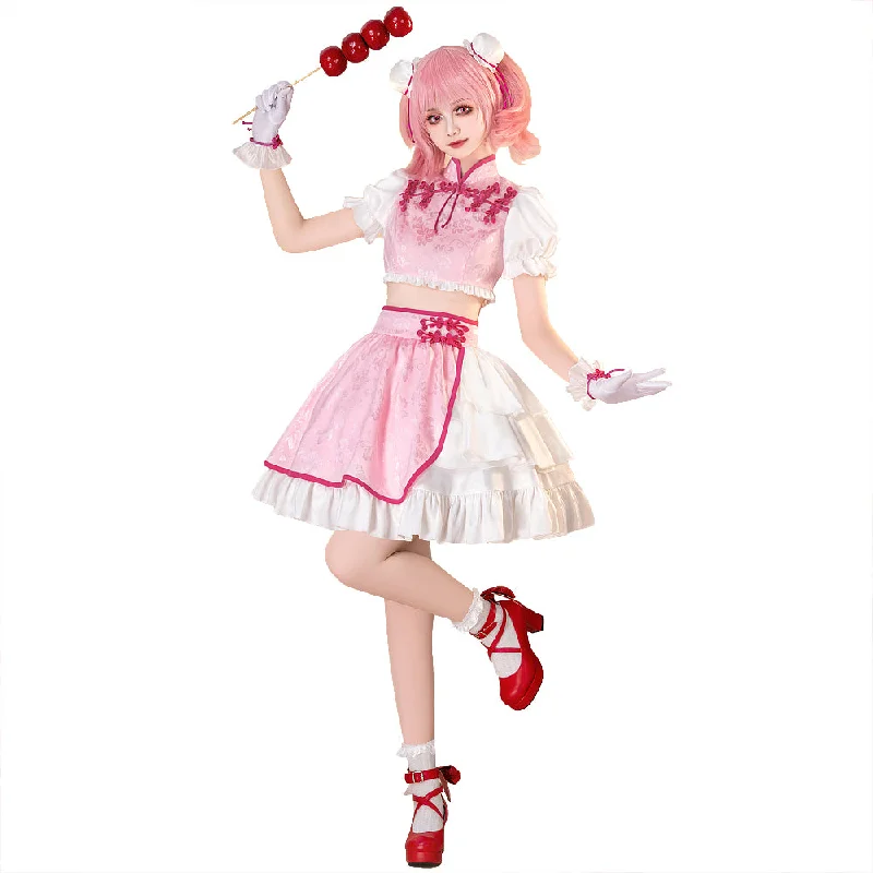 【Partial Size In Stock】DokiDoki-R Anime Cosplay Pink/Purple Costume Chinese Style