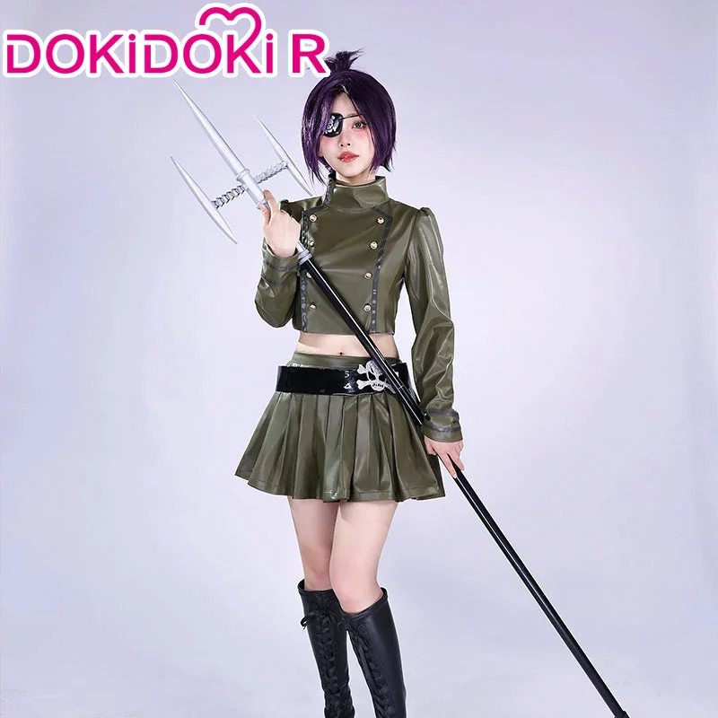 【In Stock】DokiDoki-R Anime HITMAN REBORN! Cosplay Kurōmu Dokuro Costume Kuromu