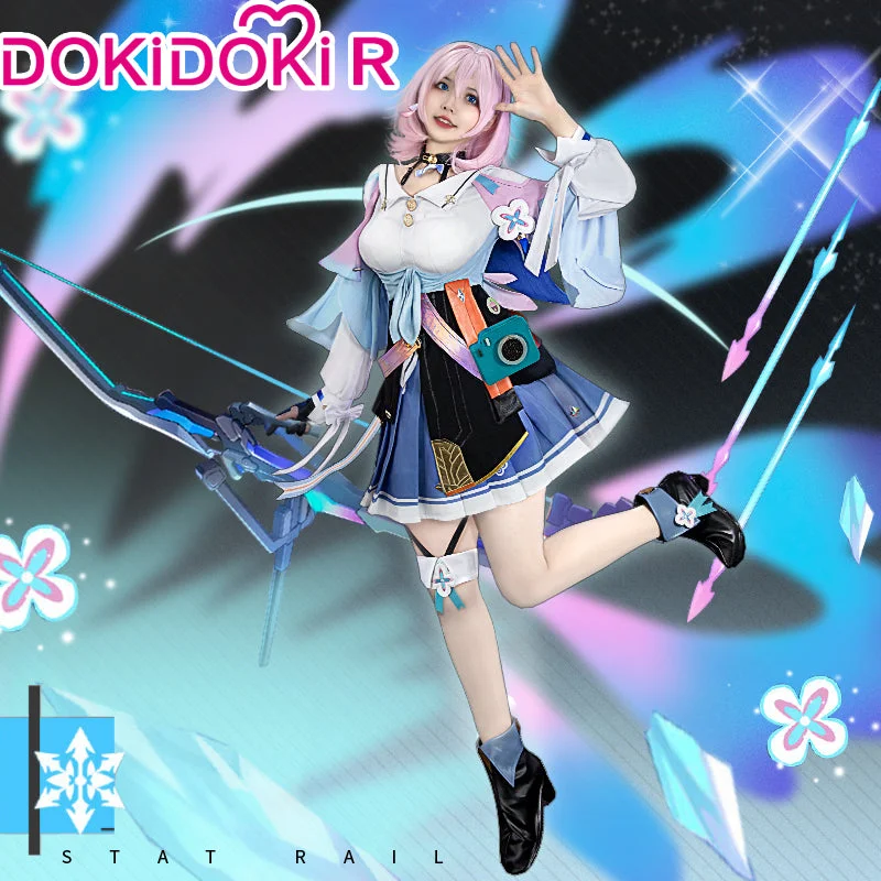 【Ready For Ship】DokiDoki-R Game Honkai: Star Rail Cosplay March 7th Cosplay Costume