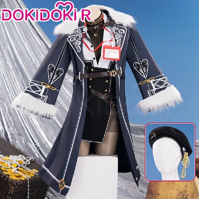 【Size XS-2XL】DokiDoki-R Hololive Vtuber Cosplay Houshou Marine Costume