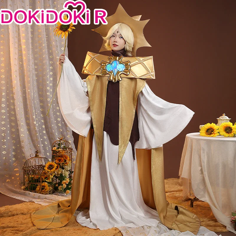 【Ready For Ship】【Last Batch】【Size 2XL-3XL 】DokiDoki-R Game Cookie Run: Kingdom Cosplay Pure Vanilla Cookies Costume