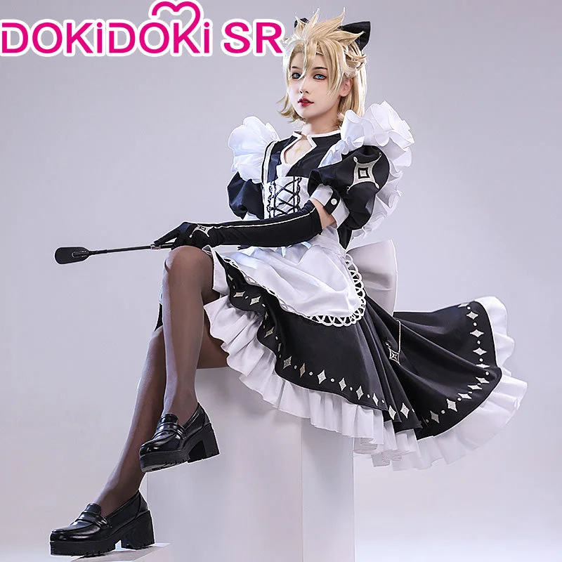 【In Stock】【Last Batch】DokiDoki-SR Game Genshin Impact Albedo Cosplay Costume Maid