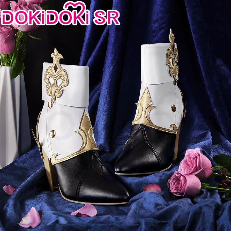 【Ready For Ship】DokiDoki-SR Game Genshin Impact Cosplay Clorinde Fontaine Shoes