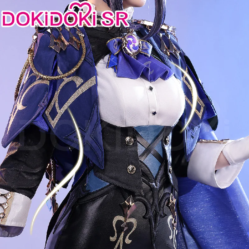 【S Ready For Ship】DokiDoki-SR Game Genshin Impact Cosplay Fontaine Clorinde Costume Women