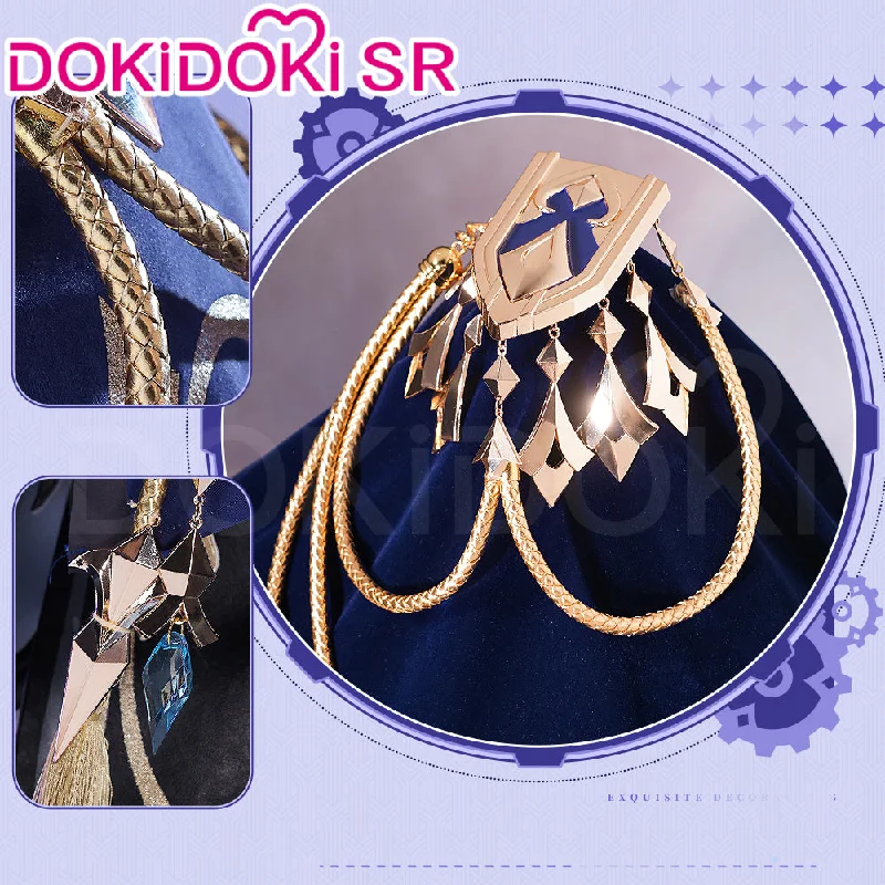 【S Ready For Ship】DokiDoki-SR Game Genshin Impact Cosplay Fontaine Clorinde Costume Women