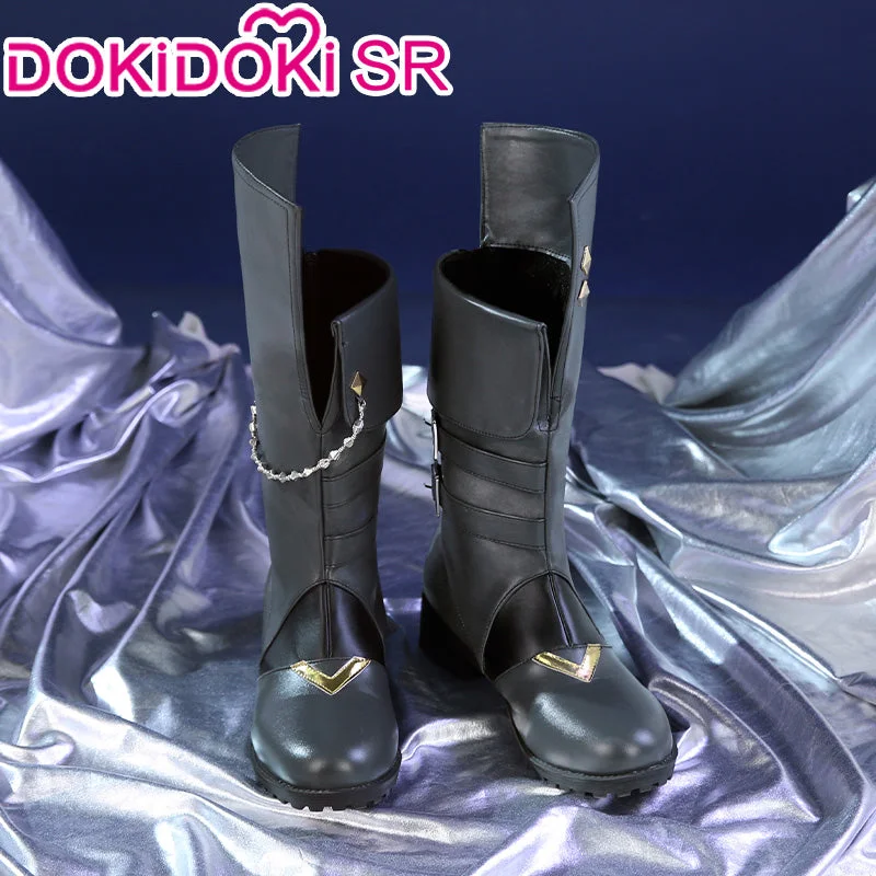 【Ready For Ship】DokiDoki-SR Game Genshin Impact Cosplay Tartaglia / Childe Shoes