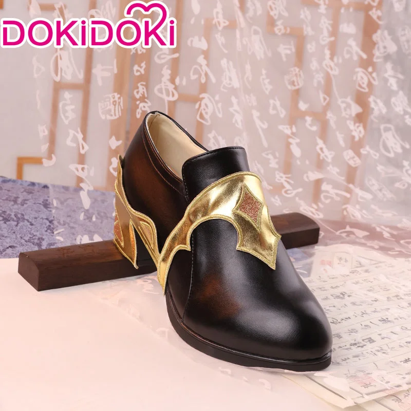 【S/L Ready For Ship】DokiDoki-SR Game Genshin Impact Cosplay Xing Qiu Shoes Xingqiu